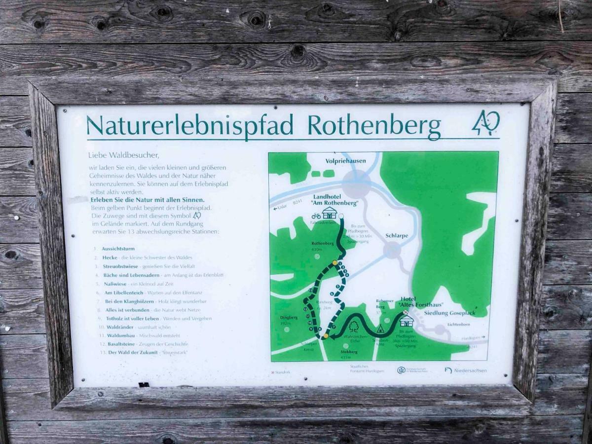 Altes Forsthaus Goseplack Hotel Hardegsen Buitenkant foto